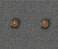 Crystal Opal Stud Earrings OE01 Crystal Opal Stud Earrings OE01