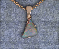 Solid Opal Pendant OP06