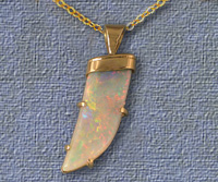 Multicoloured Opal Pendant OP05