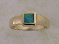 Inlaid Opal Ring IR06