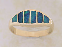 Inlaid Opal Ring IR13