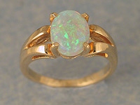 Fine Quality Crystal Opal Ring OR18